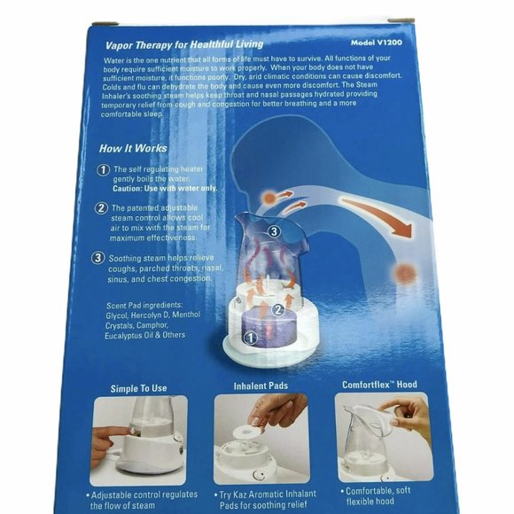 Vicks Bath Vicks Personal Electric Steam Inhaler White New Selfcare